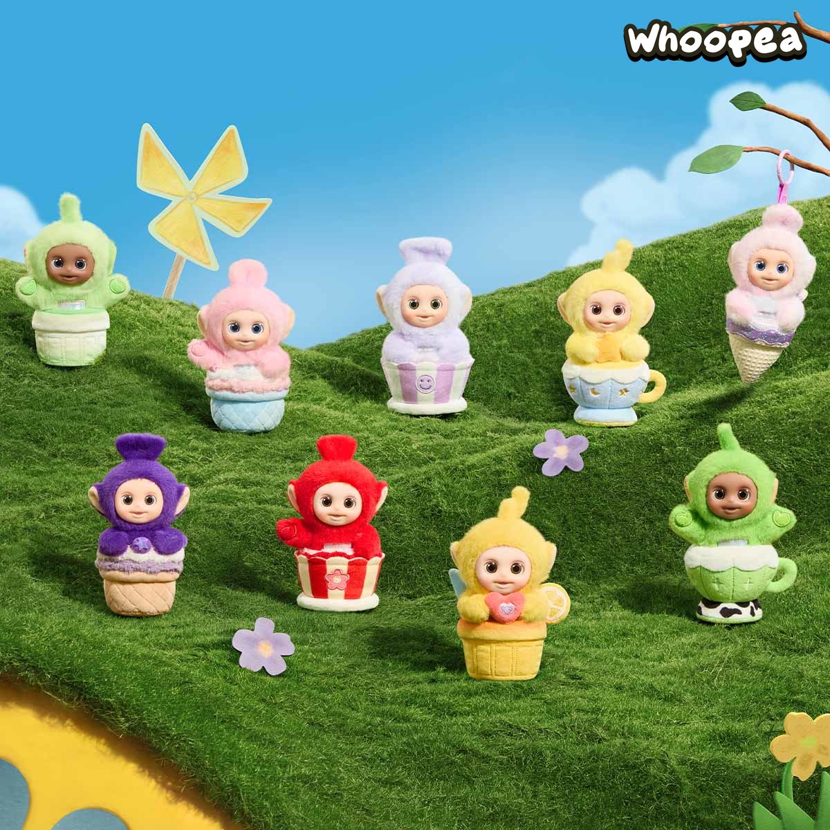 POP MART Teletubbies Afternoon Tea Diary Series Vinyl Plush Pendant Blind Box - Image 2