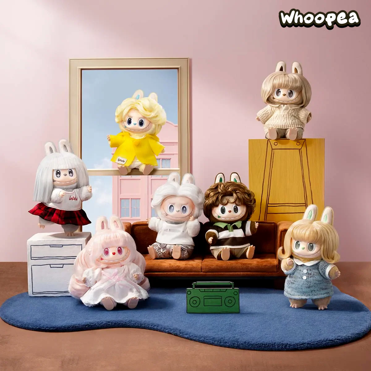 POP MART The Monsters Labubu Hair Salon Series Vinyl Plush Pendant Blind Box - Image 6