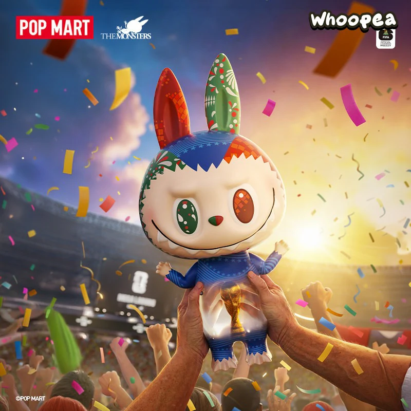 POP MART THE MONSTERS MEGA LABUBU 400% And 1000% FIFA World Cup Limited Edition Figure (PRE-ORDER) - Image 3
