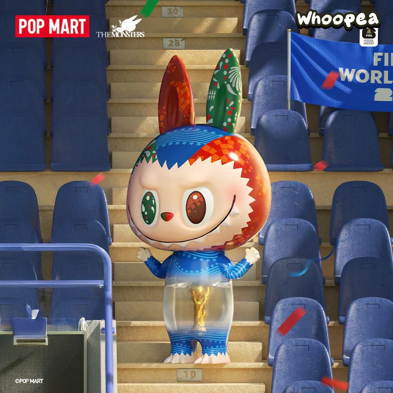 POP MART THE MONSTERS MEGA LABUBU 400% And 1000% FIFA World Cup Limited Edition Figure (PRE-ORDER) - Image 4