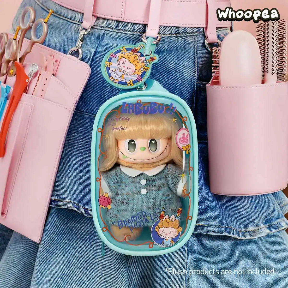 POP MART The Monsters Labubu Hair Salon Series Display Bag Blind Box - Image 5