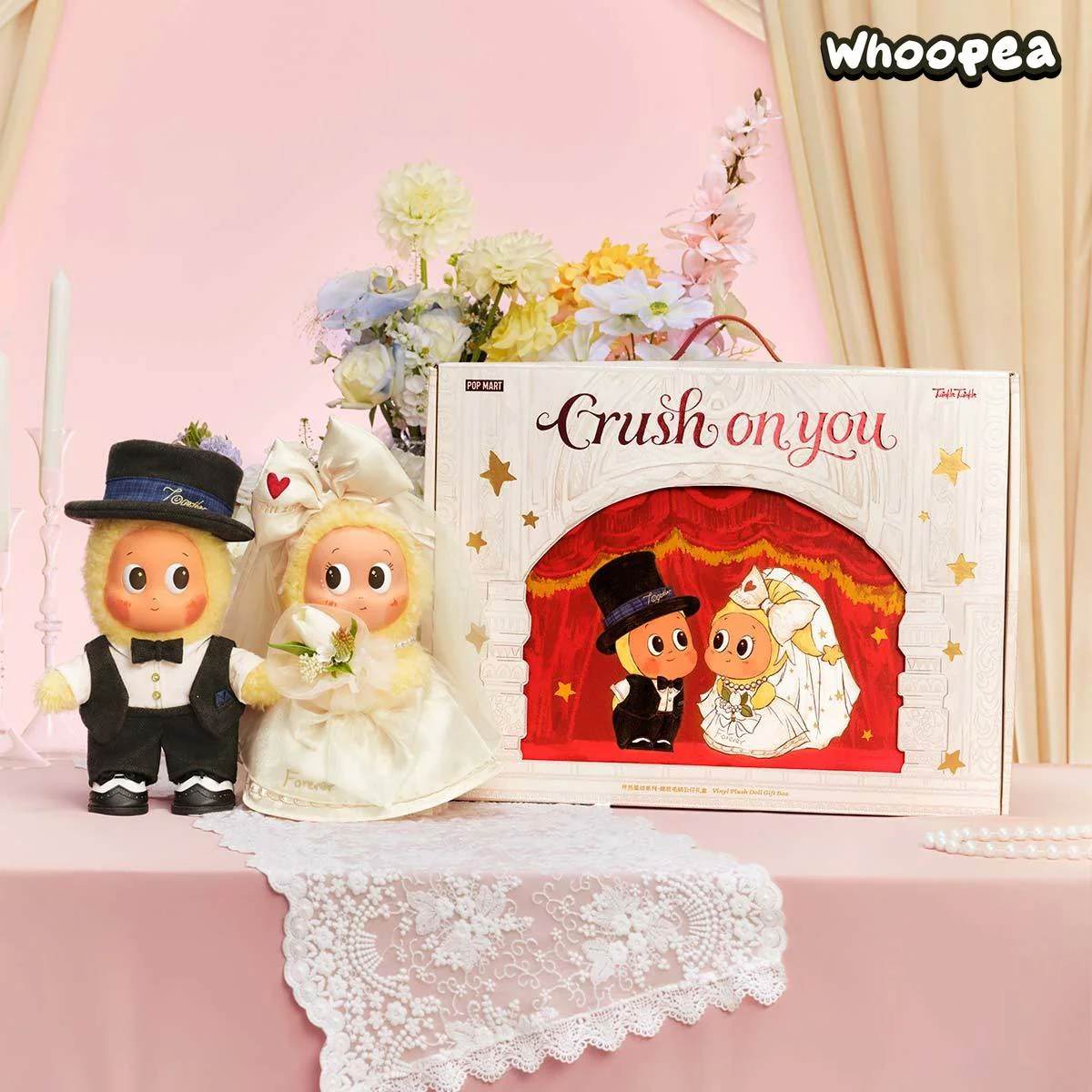POP MART Twinkle Twinkle Crush On You Series Vinyl Plush Doll Gift Box - Image 2