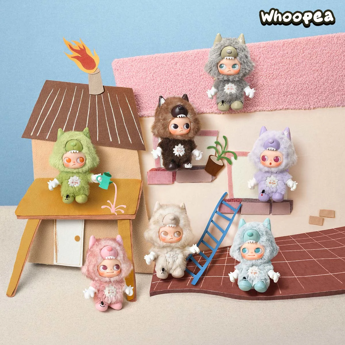 POP MART ZSIGA I'm Zsiga Series-Vinyl Plush Pendant Blind Box - Image 3
