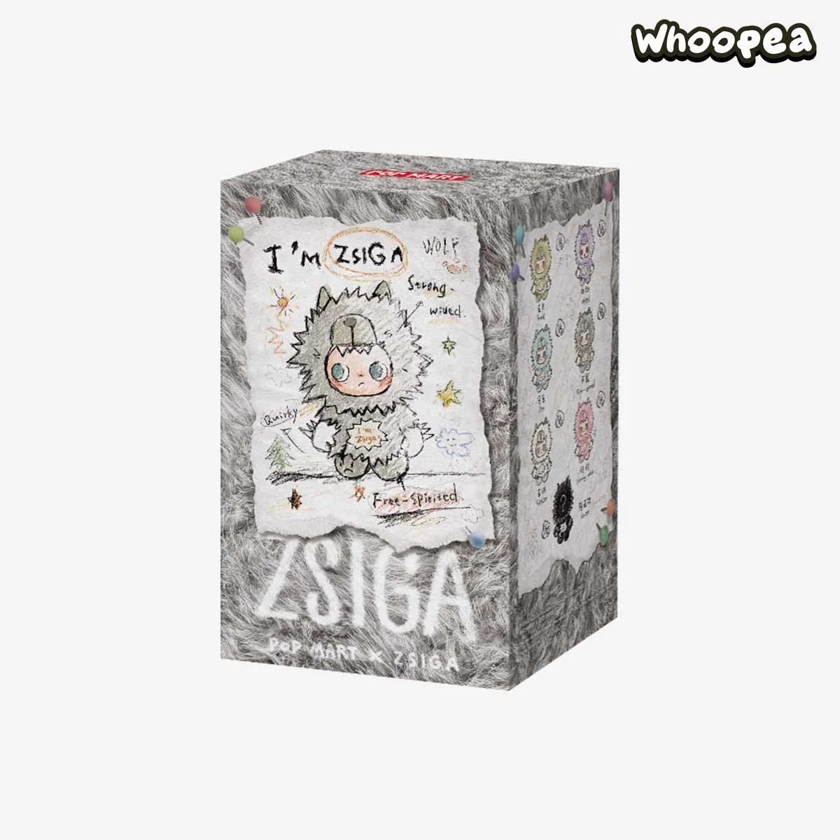POP MART ZSIGA I'm Zsiga Series-Vinyl Plush Pendant Blind Box - Image 9