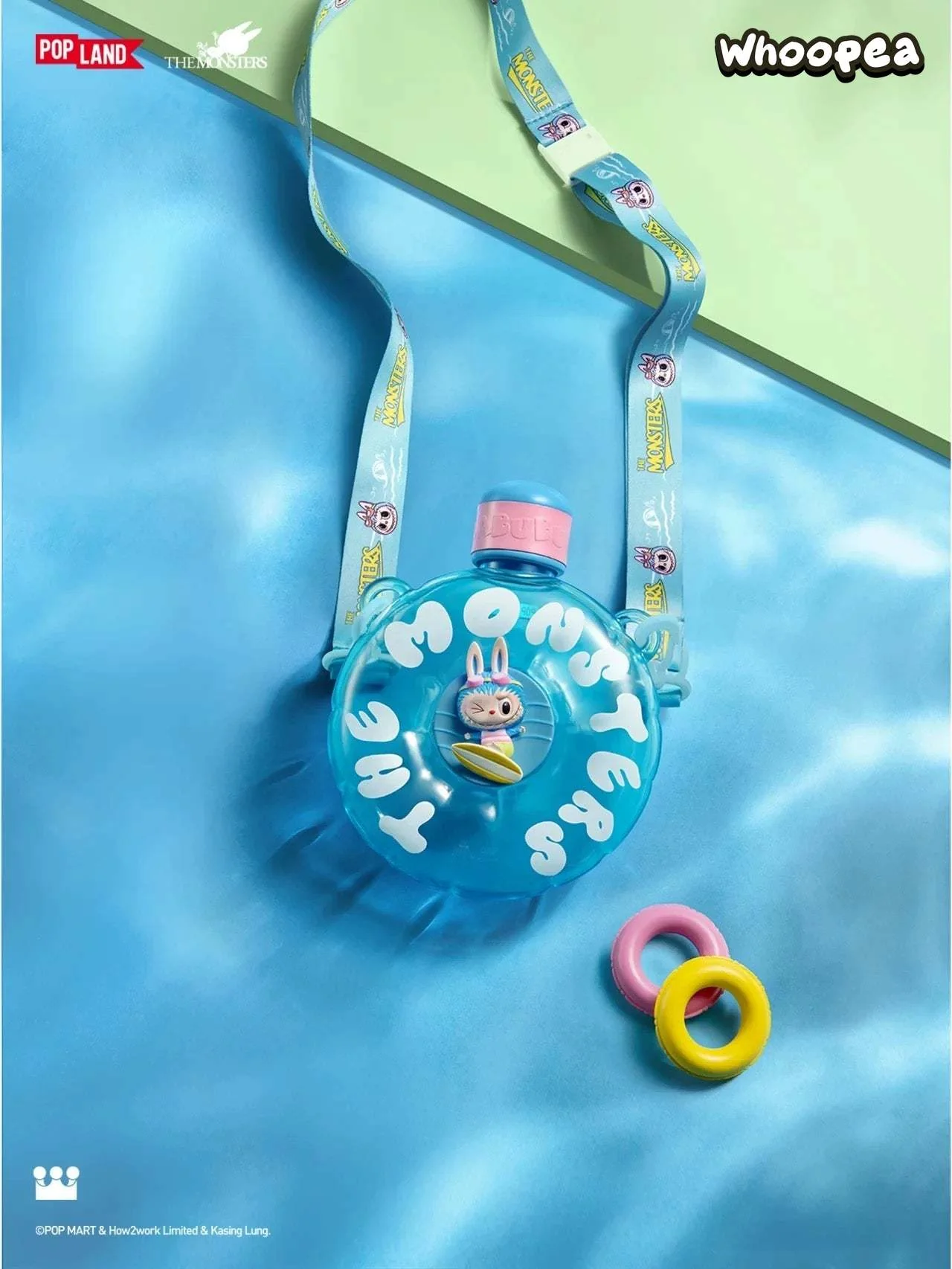 POPMART-POPLAND Limited THE MONSTERS Party Series Straw Cup, Cooling Water - Image 4