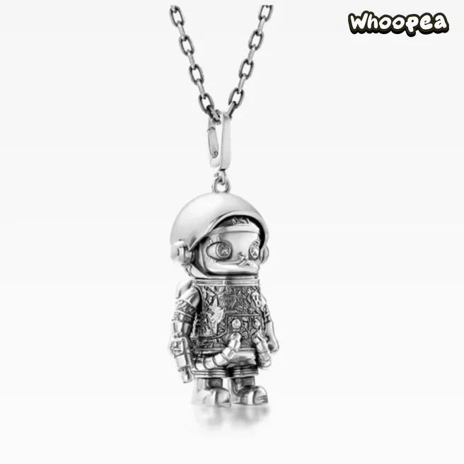 POPOP Jewelry Space Molly Vintage Silver Knuckle Necklace - Image 2