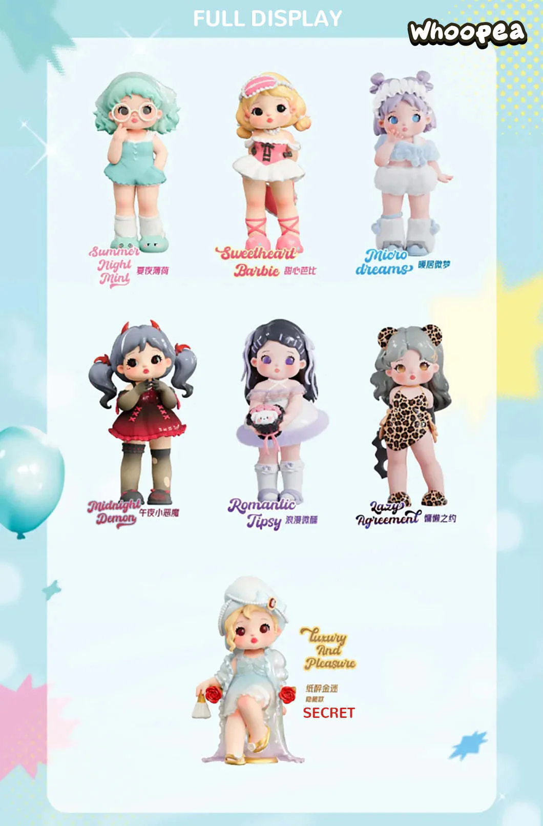 RAMY Pajamas Party Series Figures, Blind Box - Image 5