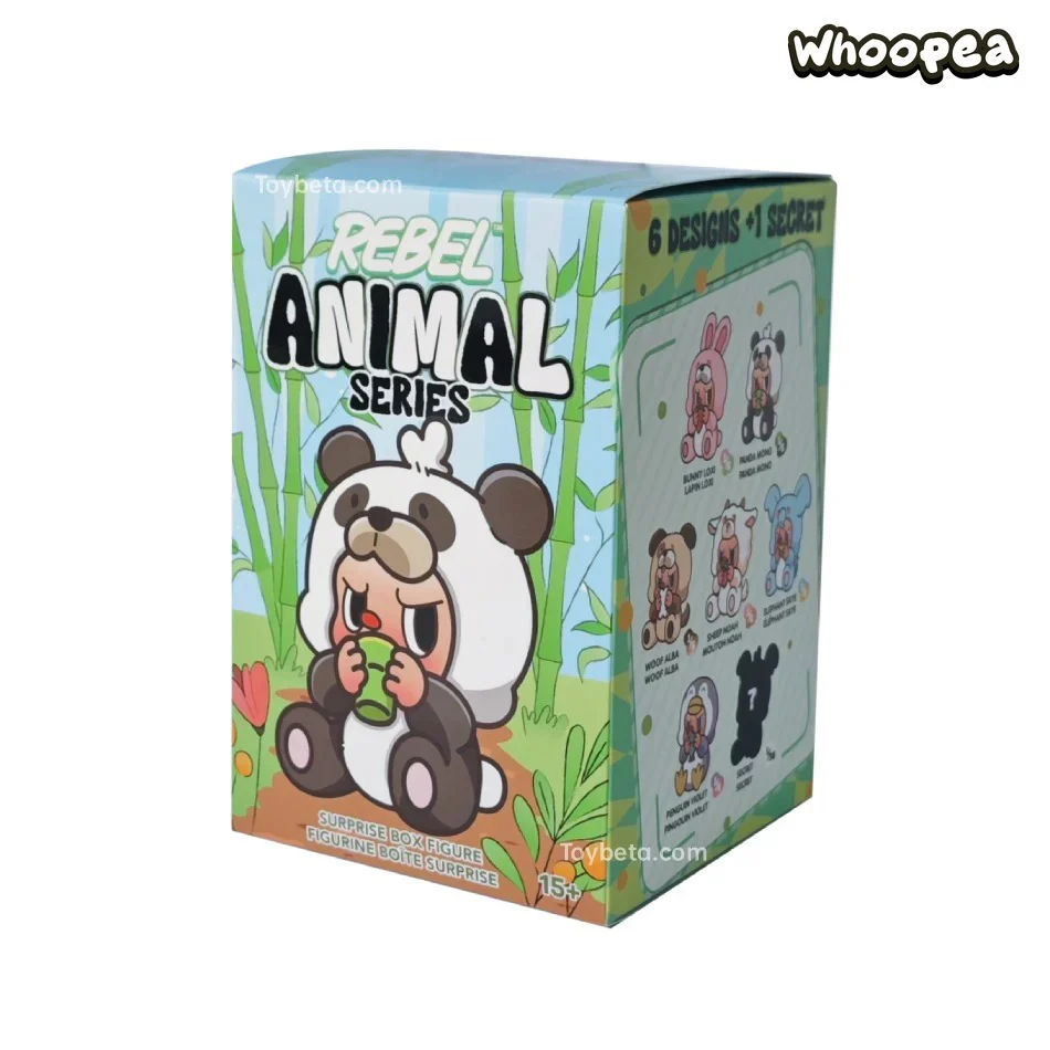 REBEL Bear Animal Series Vinyl Plush Blind Box - Image 9