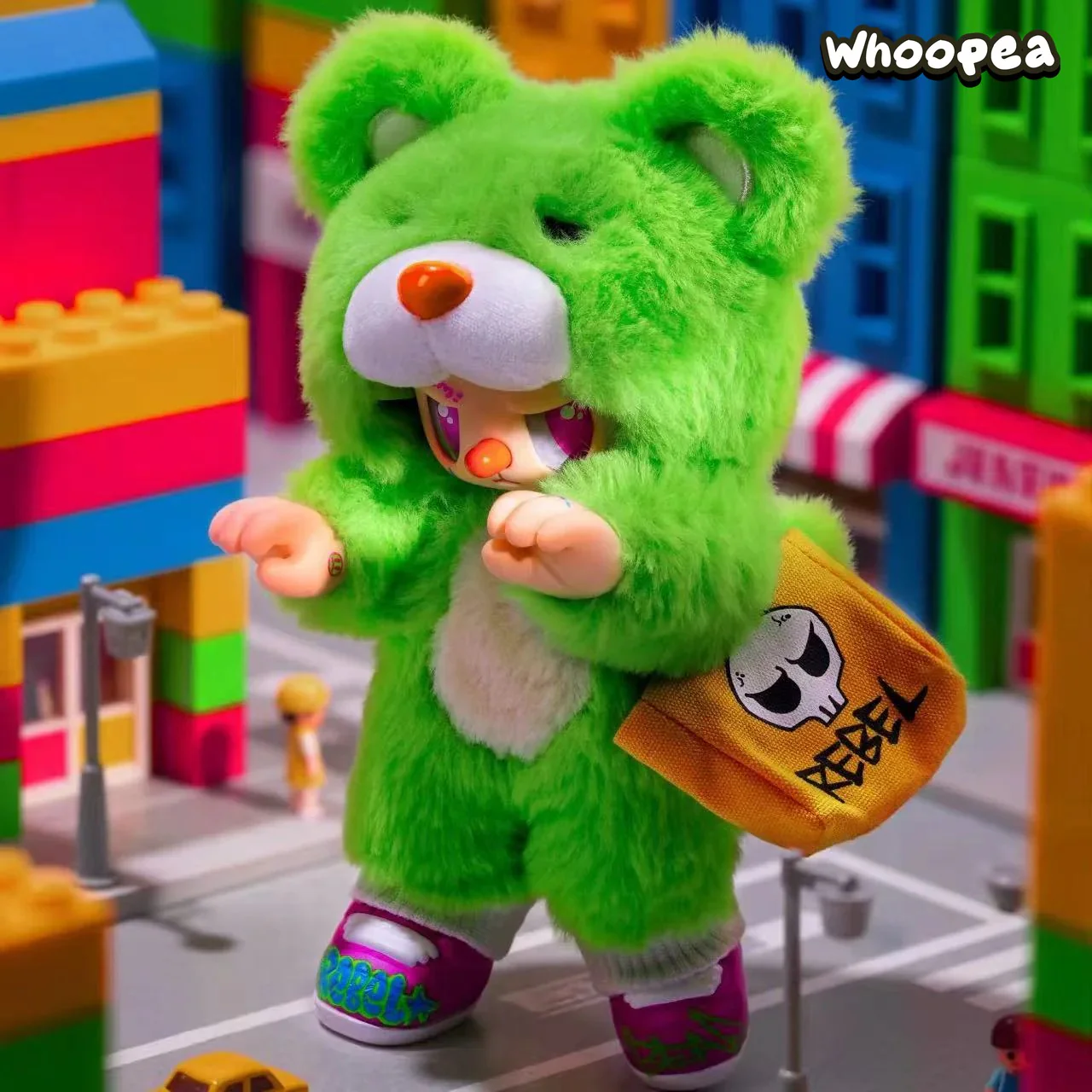 REBEL BEAR Find a Bag Series Vinyl Plush Blind Box - Image 2