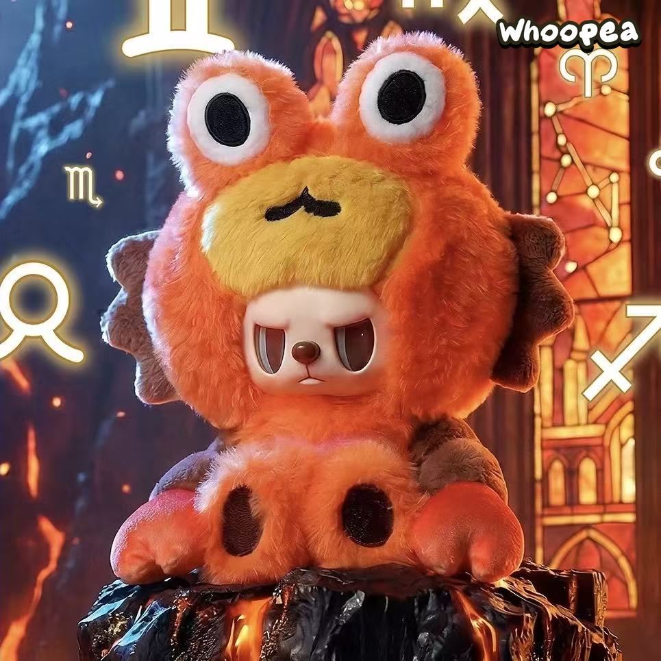 REBEL BEAR Zodiac Series V1 Vinyl Plush Doll Blind Box - Image 4