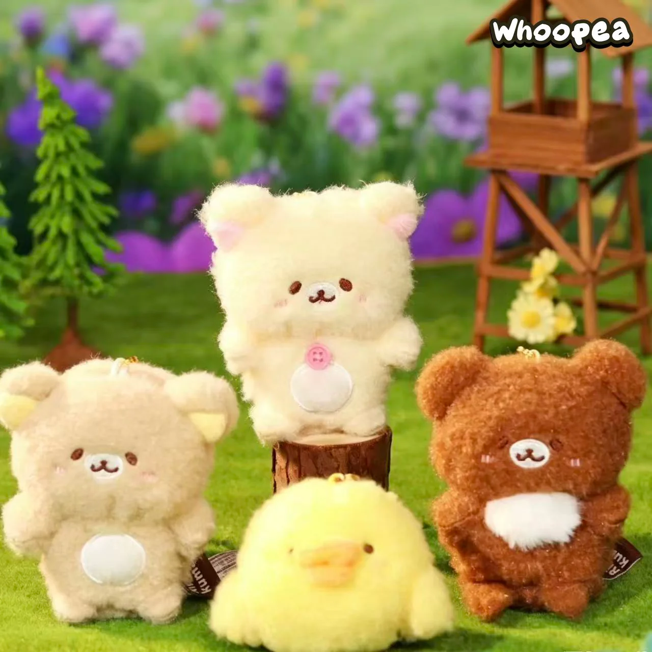 Rilakkuma San-X Original Honyagurumi Series Plush Pendant Blind Box - Image 3
