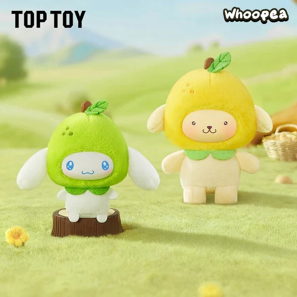 SANRI0 Characters Fruit and Vegetable Series Vinyl Keychain Pendant Blind Box - Image 2