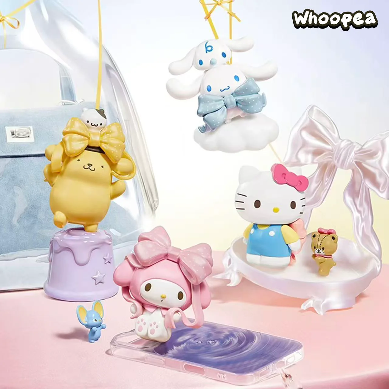 SANRI0 Characters Heartfelt Bow Series Figure Blind Box - Image 2