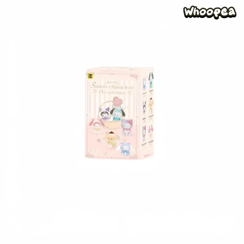 SANRI0 Characters Play With Kittens Series Plush Dolls, Blind Box - Image 6