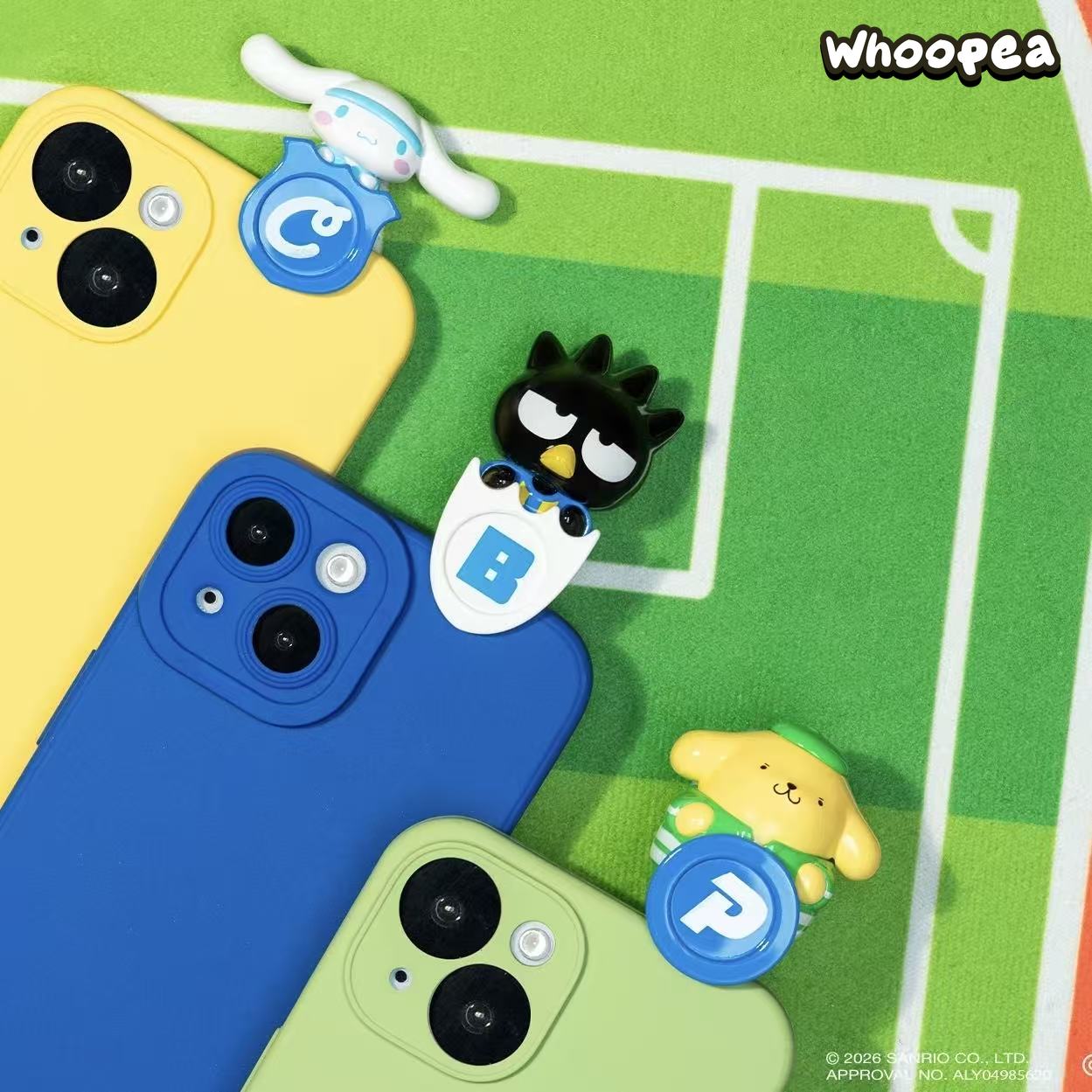 SANRI0 Characters Soccer Match Flocked Series Mini Bean Blind Box - Image 4