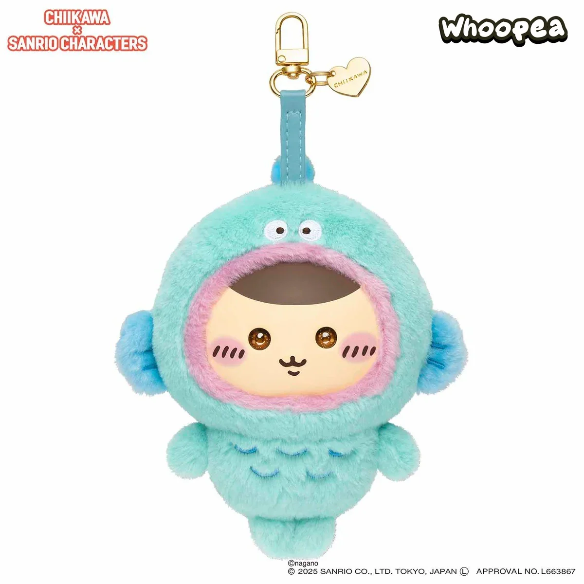 SANRI0 Characters × Chiikawa Plush Keychain - Image 7