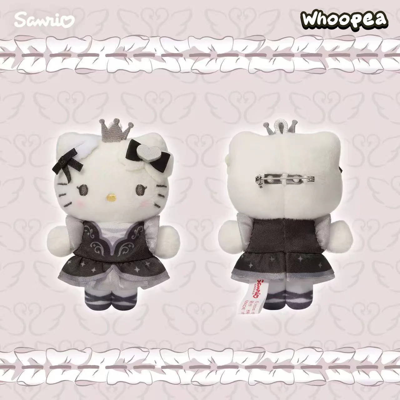 SANRI0 HK Ballerina Series Plush Brooch - Image 9