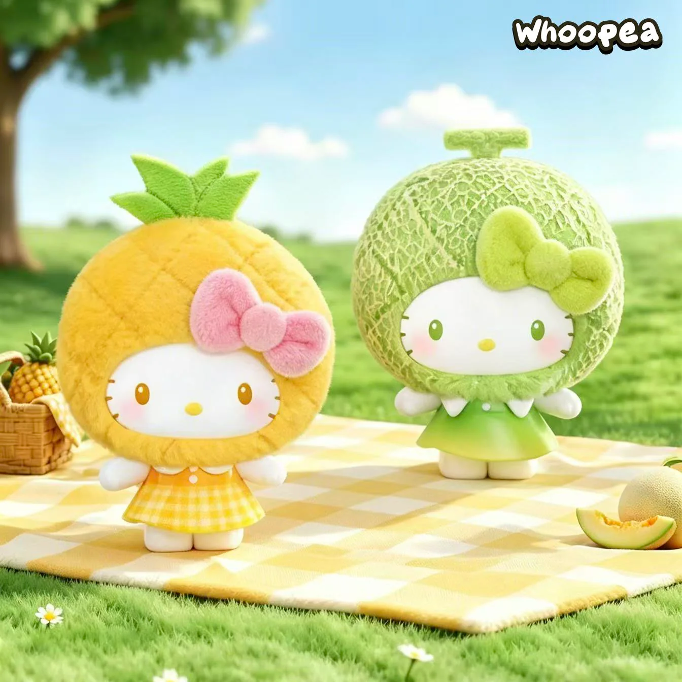 SANRI0 HK Fruit House Series Plush Pendant Blind Box - Image 5