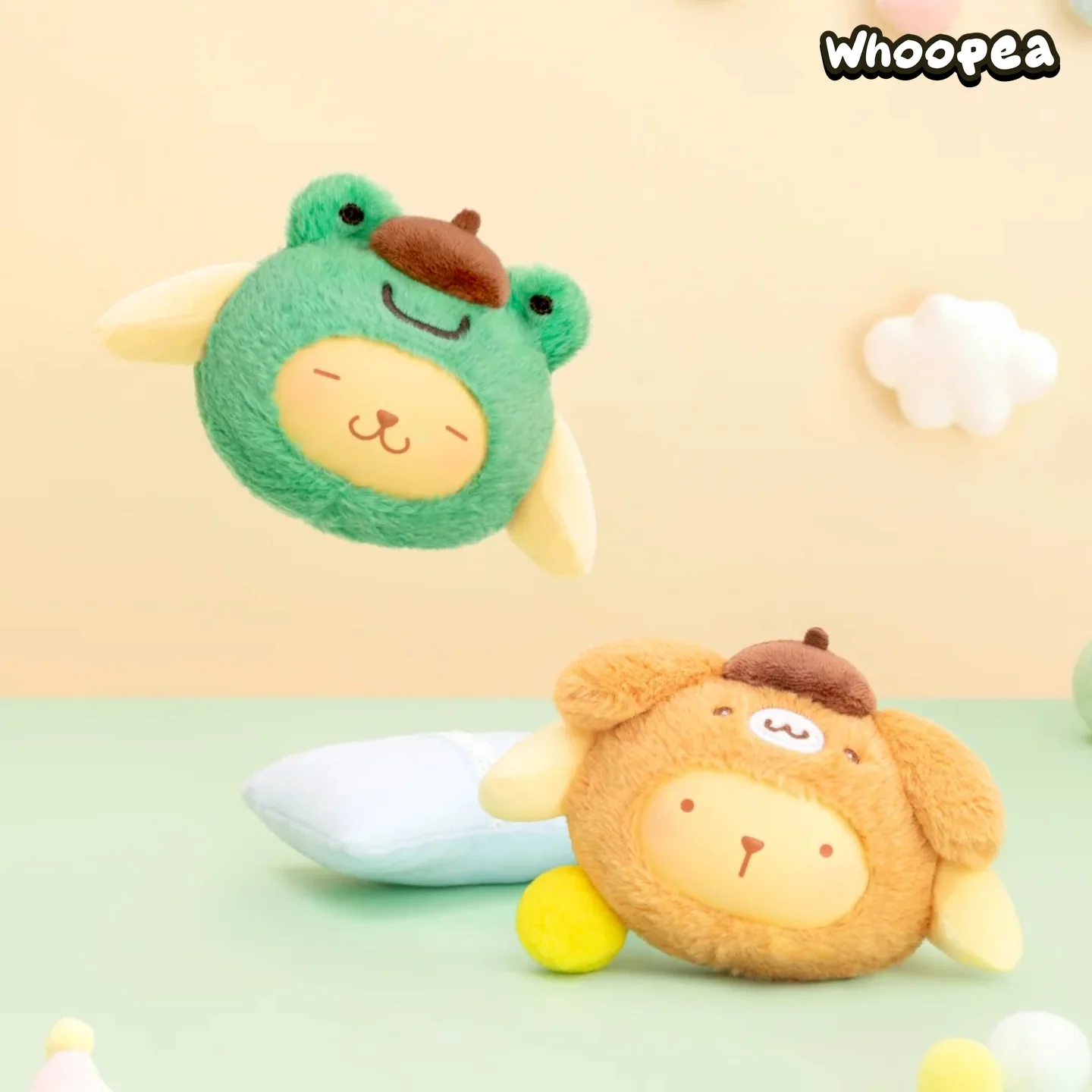 SANRI0 Pompompurin Good Friends Series Plush Pendant Blind Box - Image 2