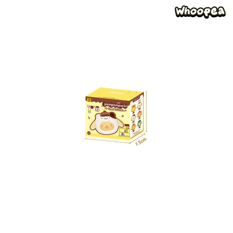SANRI0 Pompompurin Good Friends Series Plush Pendant Blind Box - Image 6