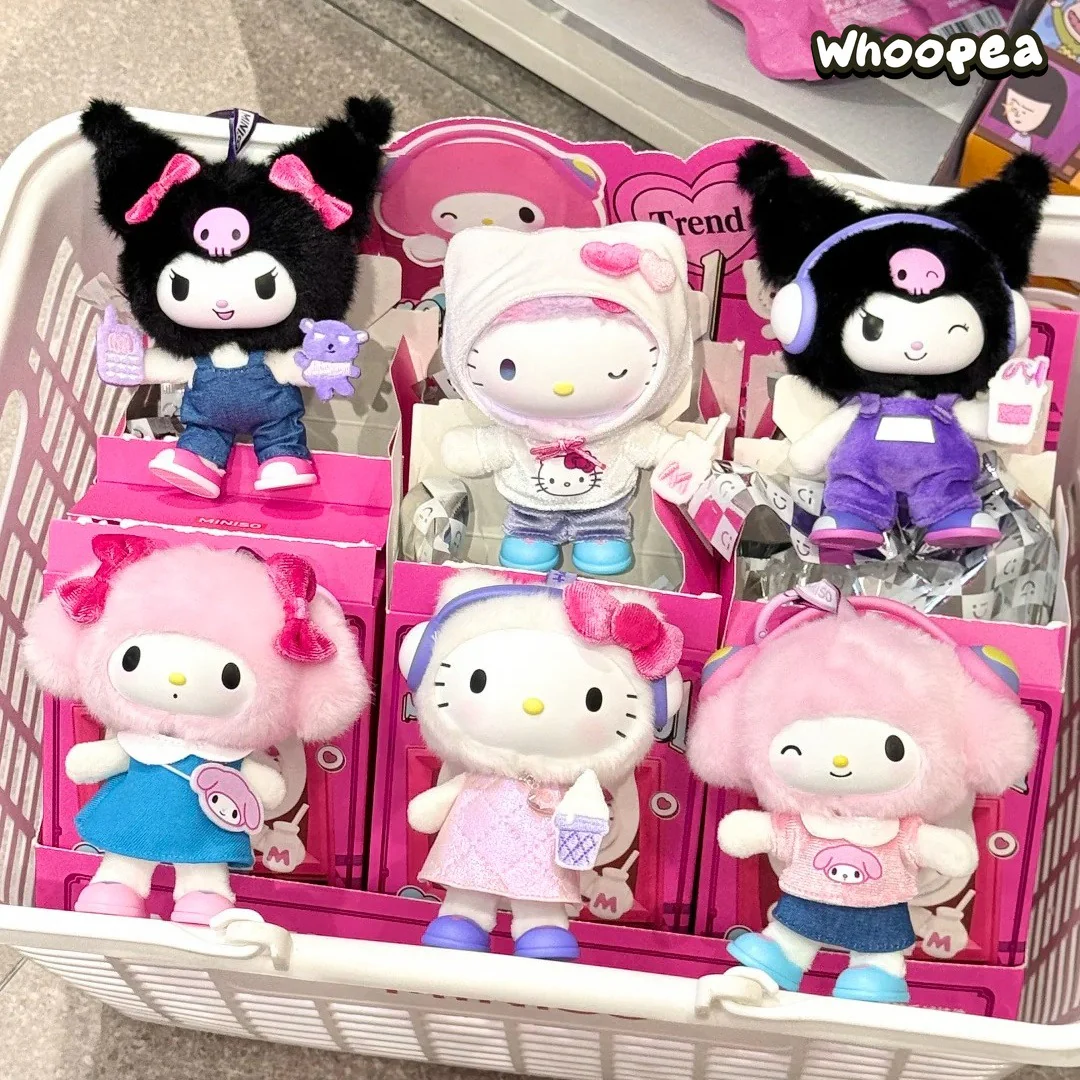 SANRI0 Sweet Cool Series Plush Pendant Blind Box