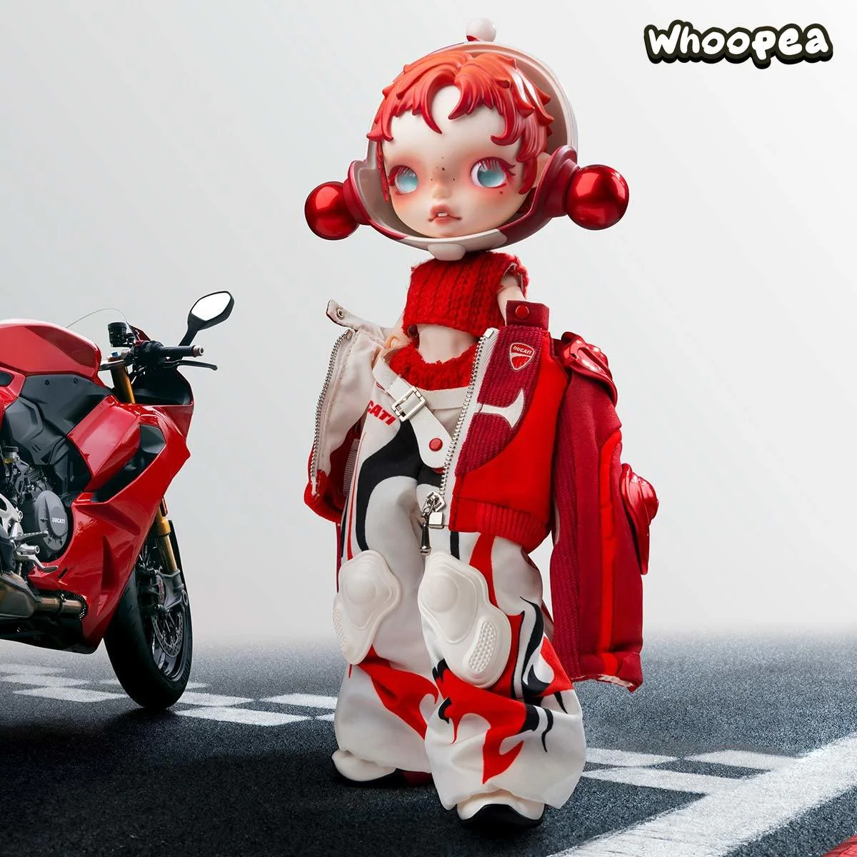 SKULLPANDA × DUCATI 1/6 Action Figure - Image 6