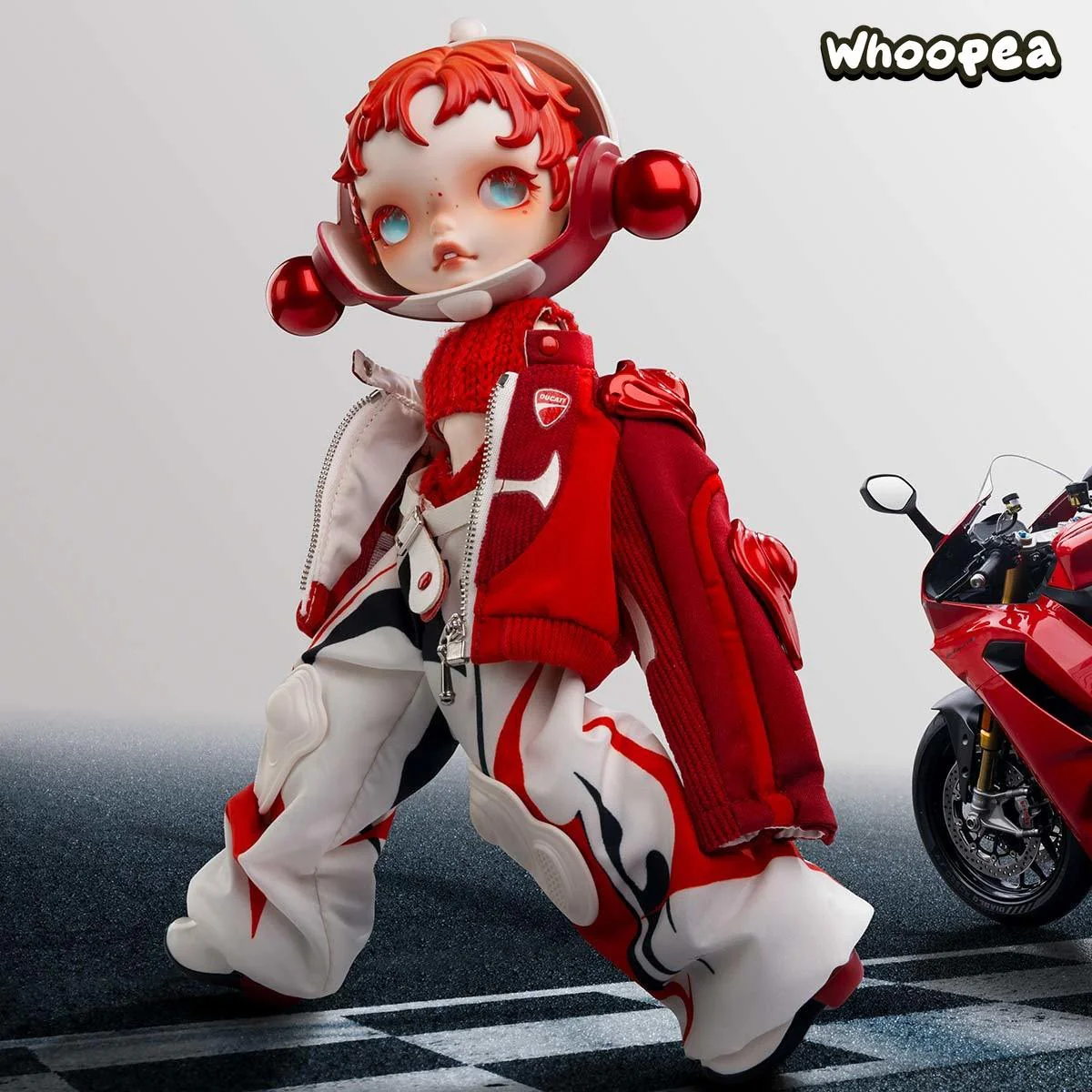 SKULLPANDA × DUCATI 1/6 Action Figure - Image 7