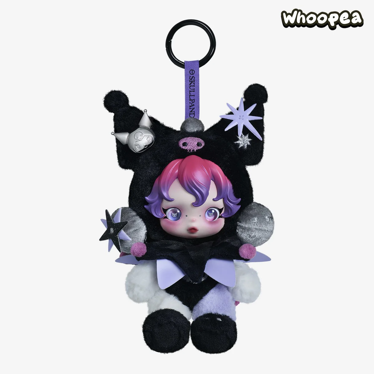 SKULLPANDA × KUROMI Plush - Image 2