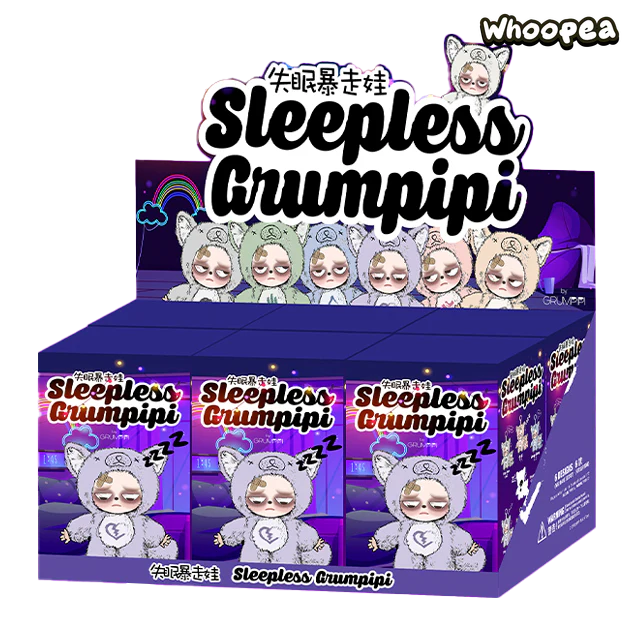 Sleepless Grumpipi Series Plush, Blind Box - Image 5
