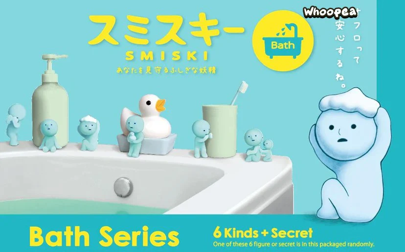 Smiski Bath Series Figures, Blind Box
