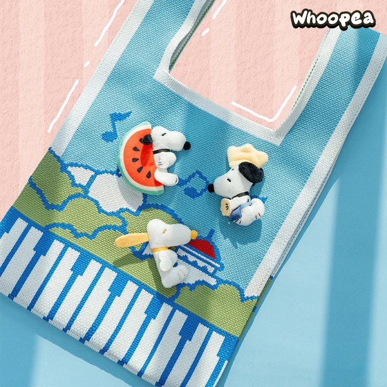 Snoopy Colorful Daily Life Series Plush Brooch Blind Box - Image 4
