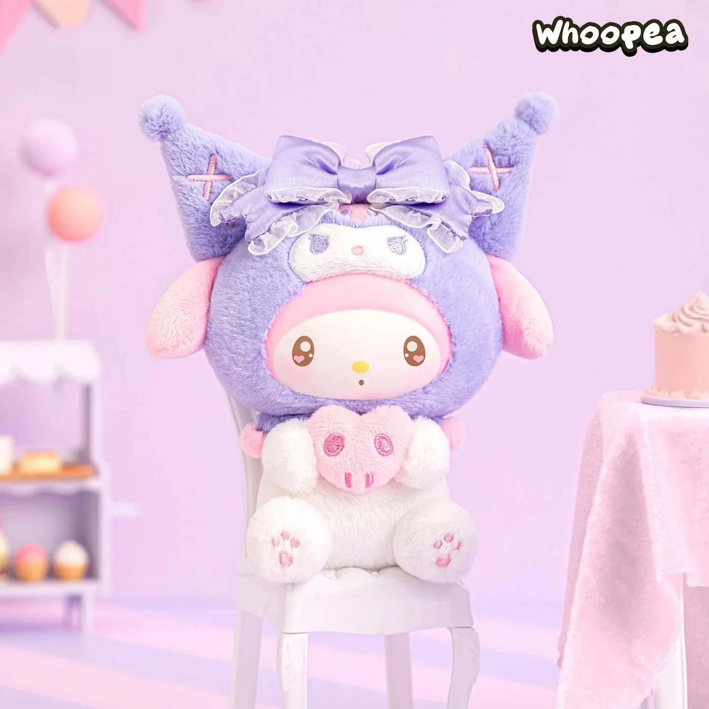 SRO Kuromi Party Series Plush Pendant Dolls, Blind Box - Image 3