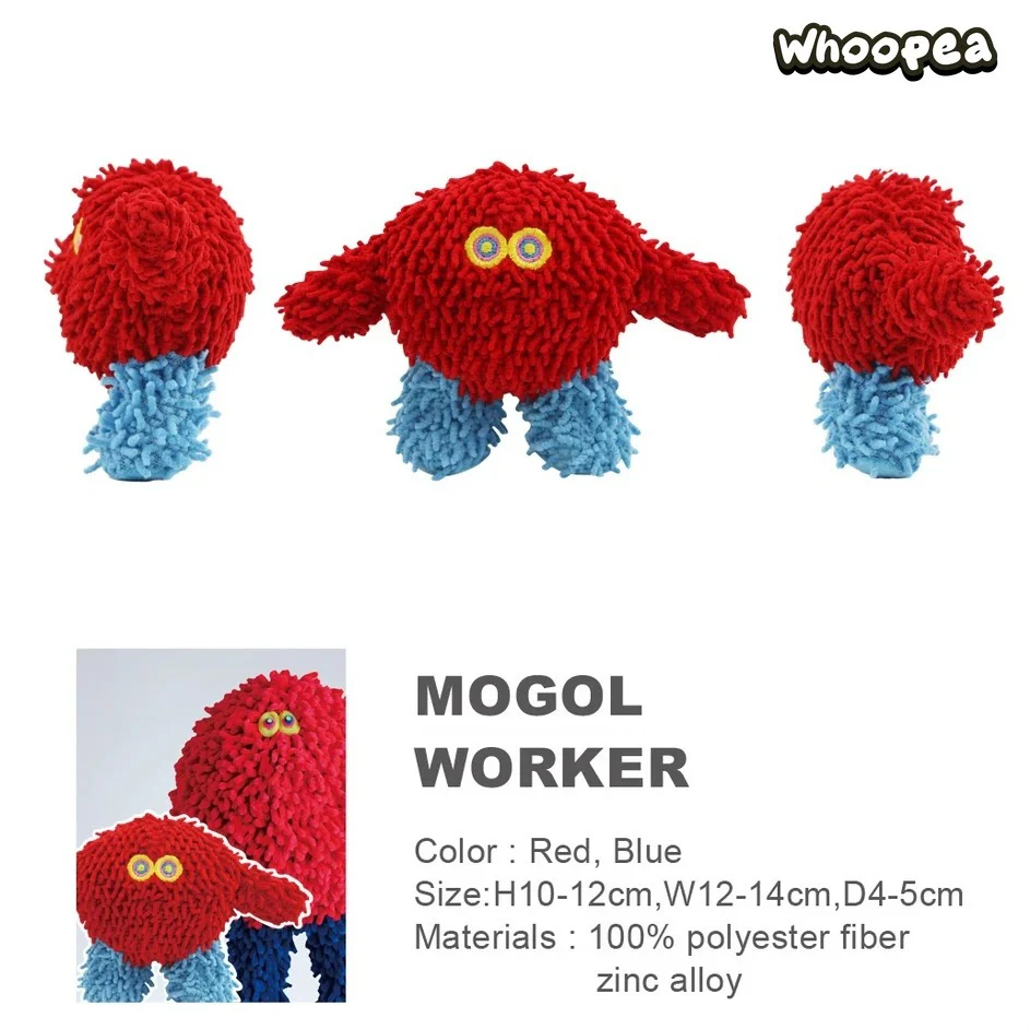TAKUMA MOGOLS TOY CHARM Series Plush Pendant Blind Box - Image 6