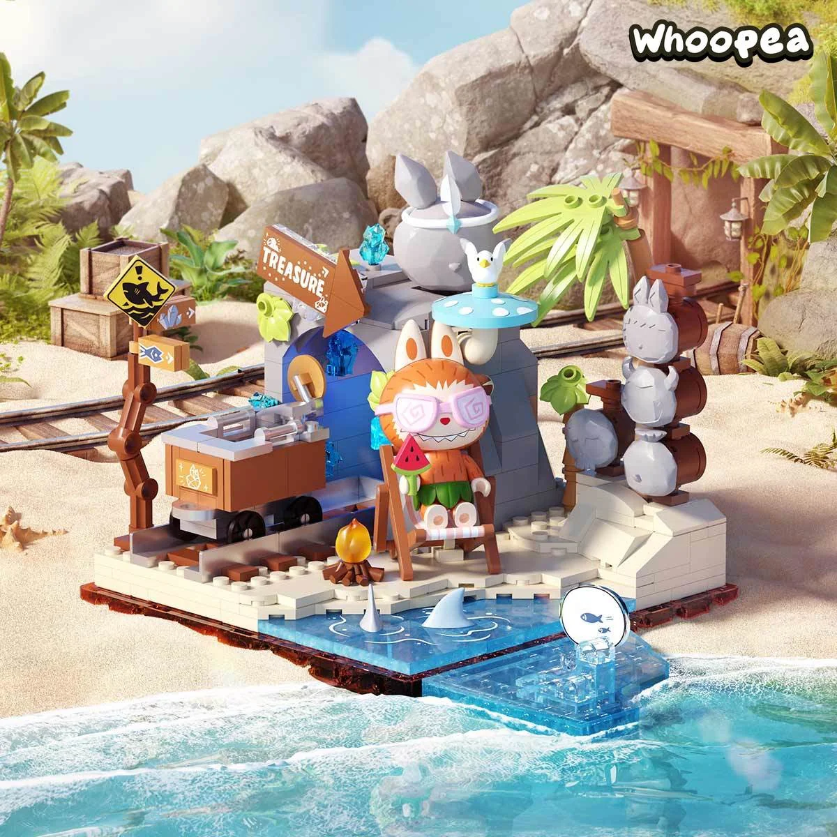 THE MONSTERS Forest Secret Base Series Blocks Part 2 - Image 3