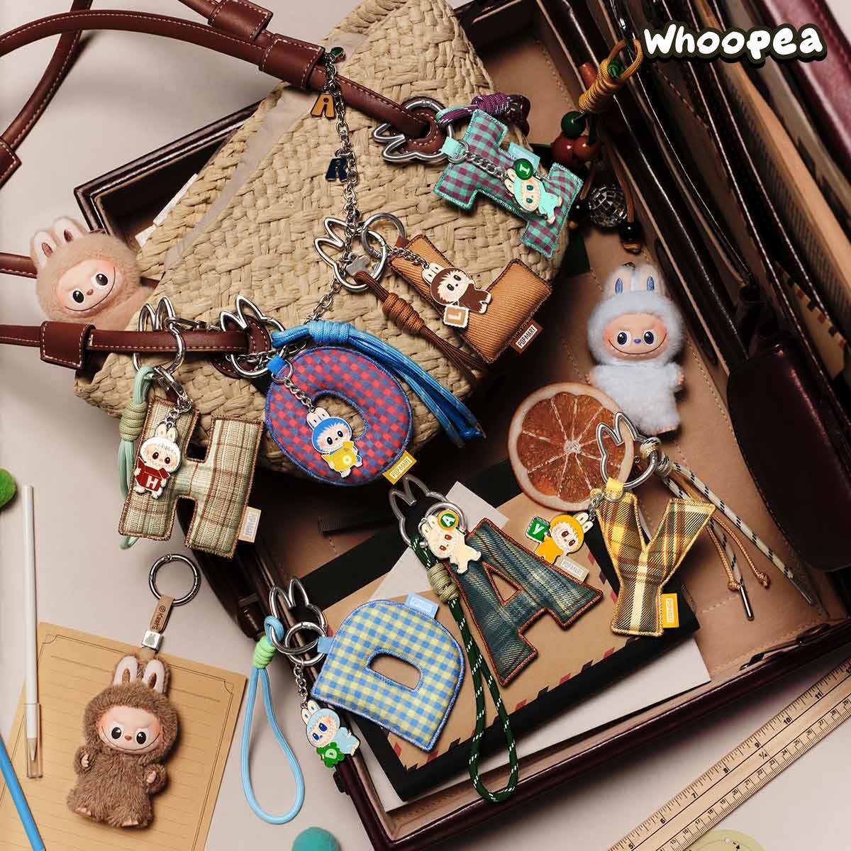 THE MONSTERS Labubu Pin for Love Series- Letter Pendant Blind Box (N-Z) - Image 7