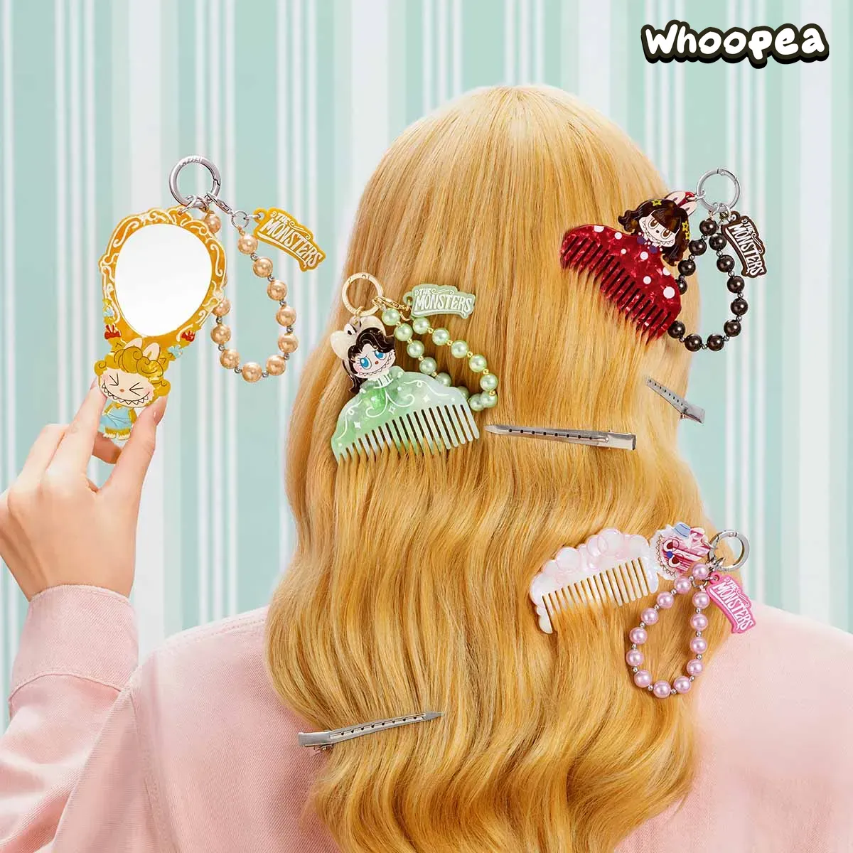 POP MART The Monsters Labubu Hair Salon Series Pendant Blind Box - Image 7