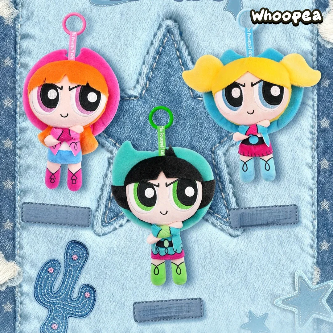 The Powerpuff Girls Cross Hands Series Plush Pendant Blind Box - Image 2