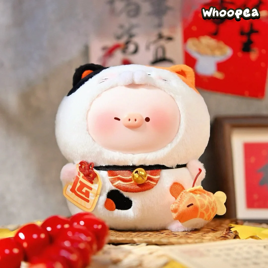Tian Bao Piggy Fortune Cat Series Vinyl Plush Blind Box - Image 5