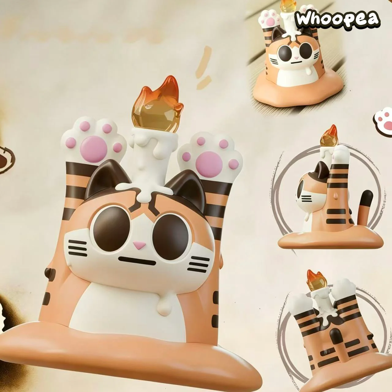 Trouble Crew MELT THE DOSHII CAT Series Night Light Figure Blind Box - Image 5