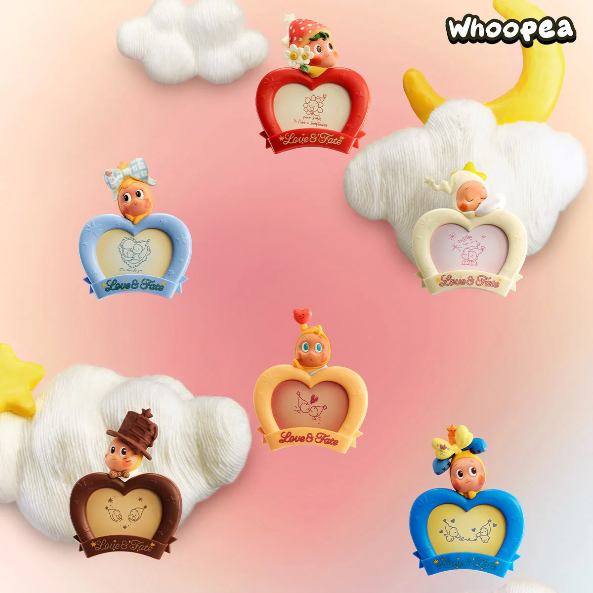POP MART Twinkle Twinkle Crush On You Series Photo Frame Fridge Magnet Blind Box - Image 3