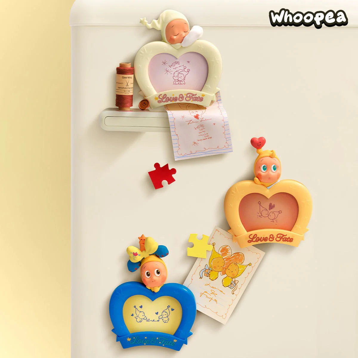 POP MART Twinkle Twinkle Crush On You Series Photo Frame Fridge Magnet Blind Box - Image 4