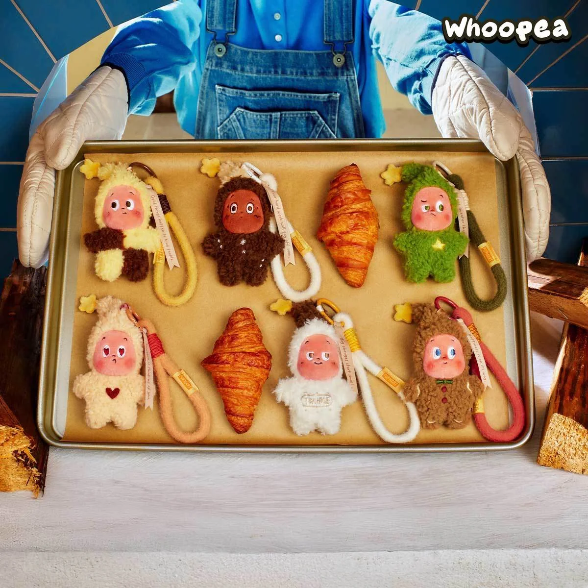 Twinkle Twinkle Savor the Moment Series-Fresh-Baked Mini Cookies Plush Pendant Blind Box - Image 4