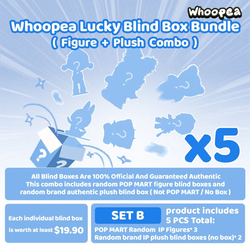 Whoopea Lucky Blind Box Bundle (Figure+Plush Combo) - Image 3