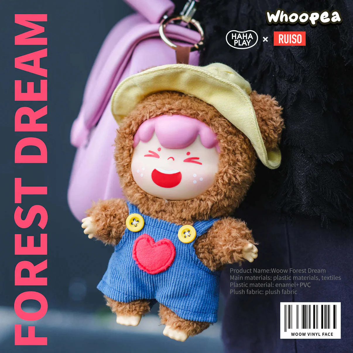 WOOW Forest Dream Vinyl Face Series Plush Dolls, Blind Box - Image 2