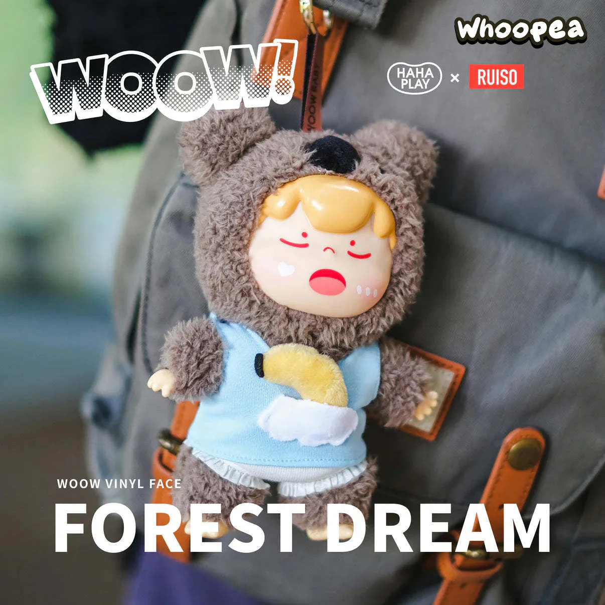 WOOW Forest Dream Vinyl Face Series Plush Dolls, Blind Box - Image 4