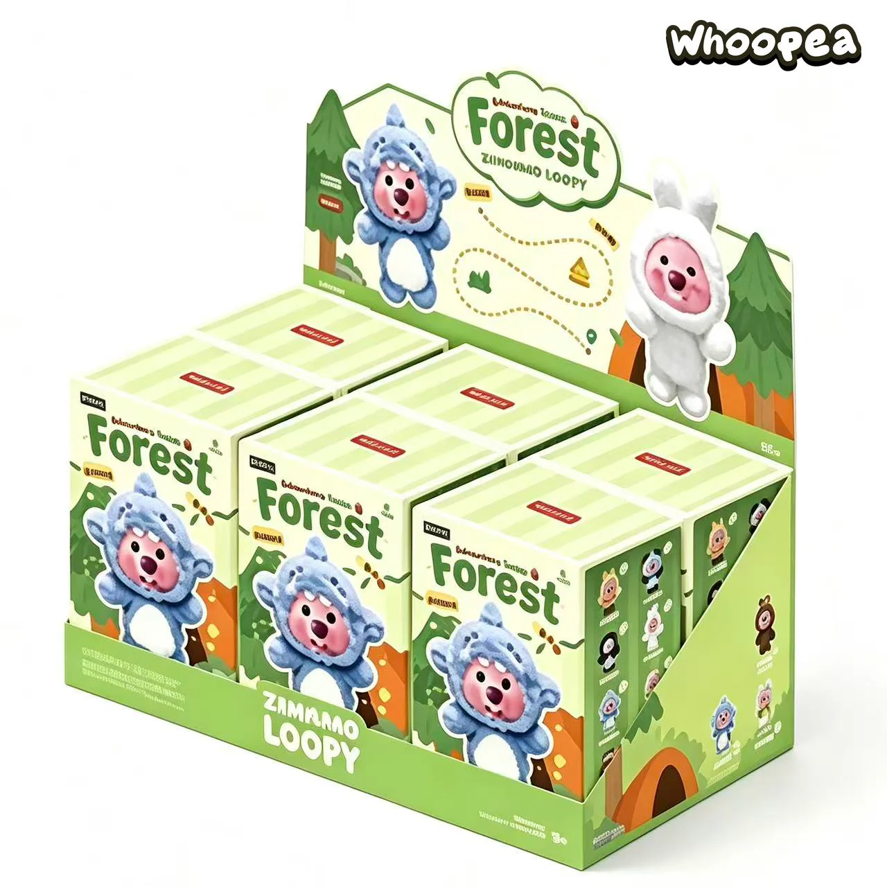 Zanmang Loopy Forest Adventure Team Series Plush Pendant Blind Box - Image 11