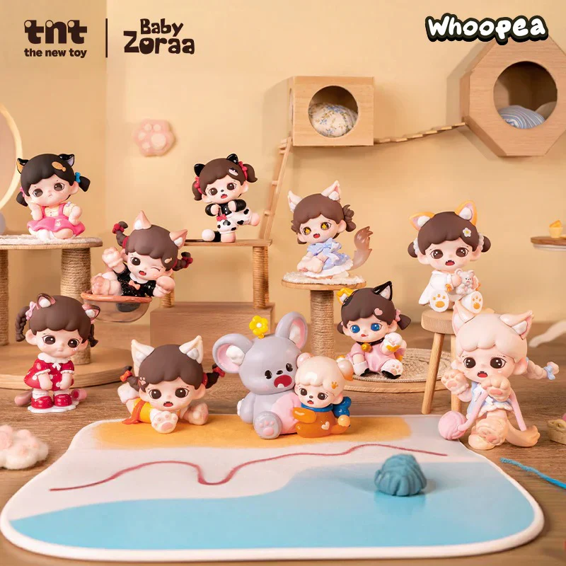 Zoraa Meow Cat Face Mini Series Figures Blind Box - Image 9