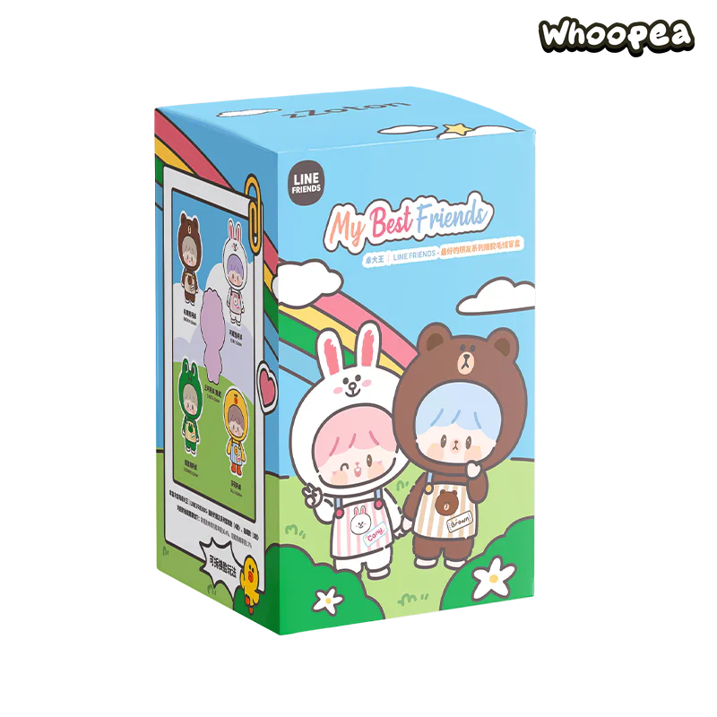 zZoton|LINE FRIENDS - My Best Friends Series Vinyl Plush Dolls, Blind Box - Image 6