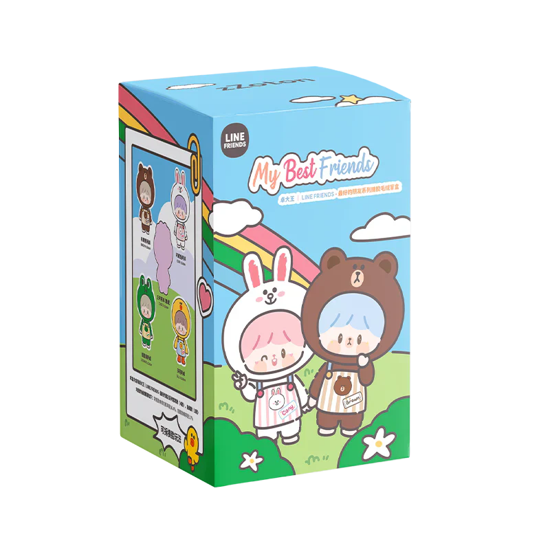 zZoton|LINE FRIENDS - My Best Friends Series Vinyl Plush Dolls, Blind Box - Image 8